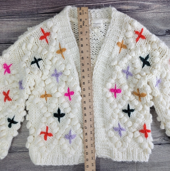 Anthropologie One Size Bubble Cardigan Sweater - Picture 7 of 13